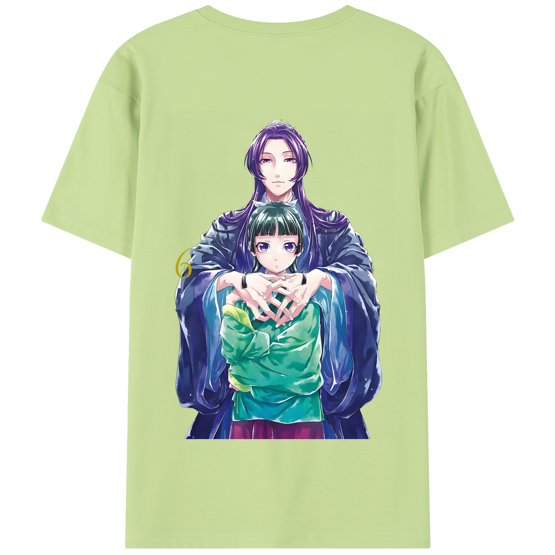 （画像用） 薬屋のひとりごと The Apothecary Diaries 綿100％半袖Tシャツ（背面プリント）